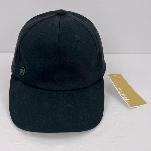 MICHAEL KORS CAP/HAT, BLACK COLOR, 100% COTTON, ADJUSTABLE STRAP, UNISEX - Picture 1 of 10